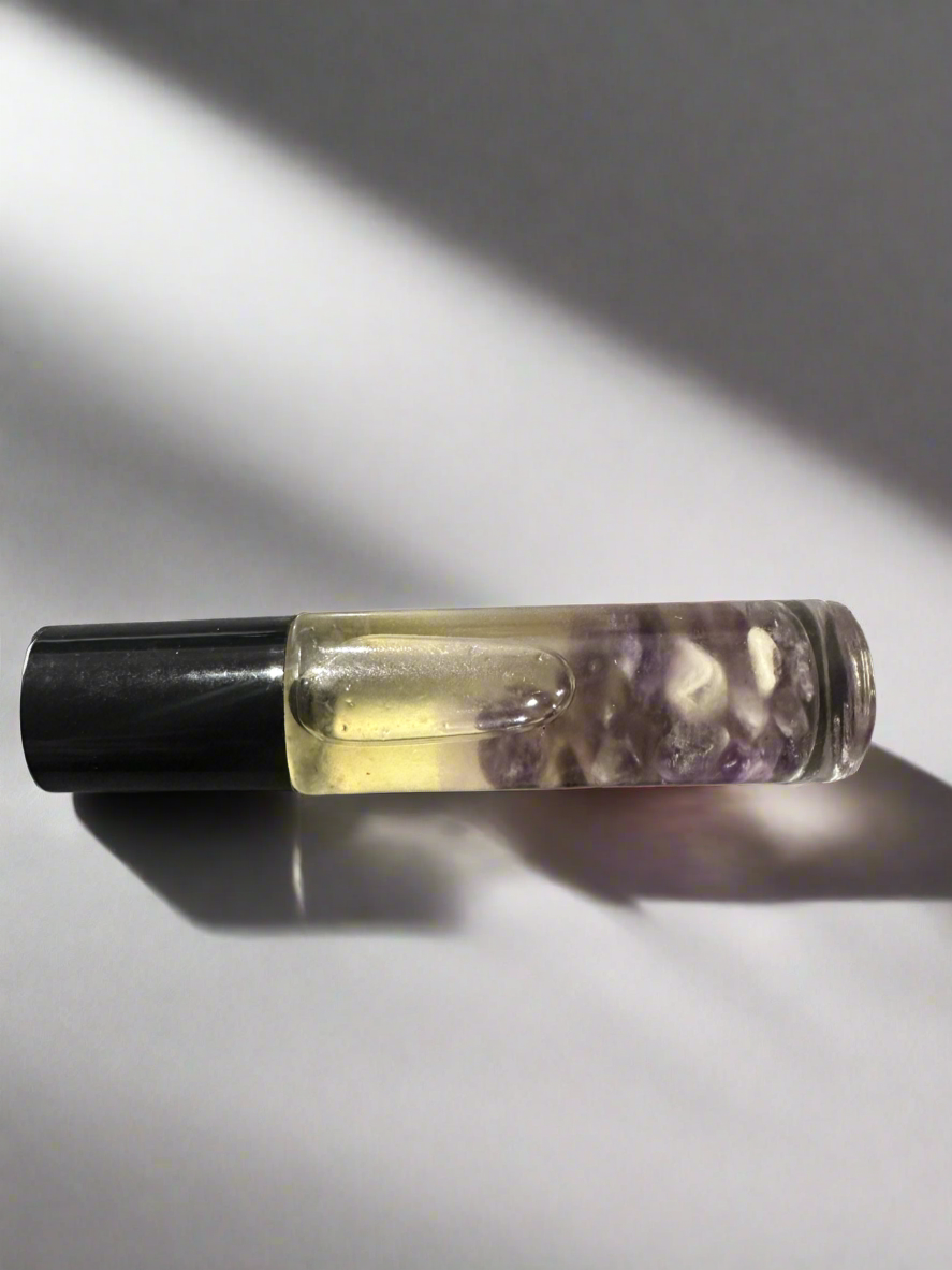 Lip Oil with Amethyst