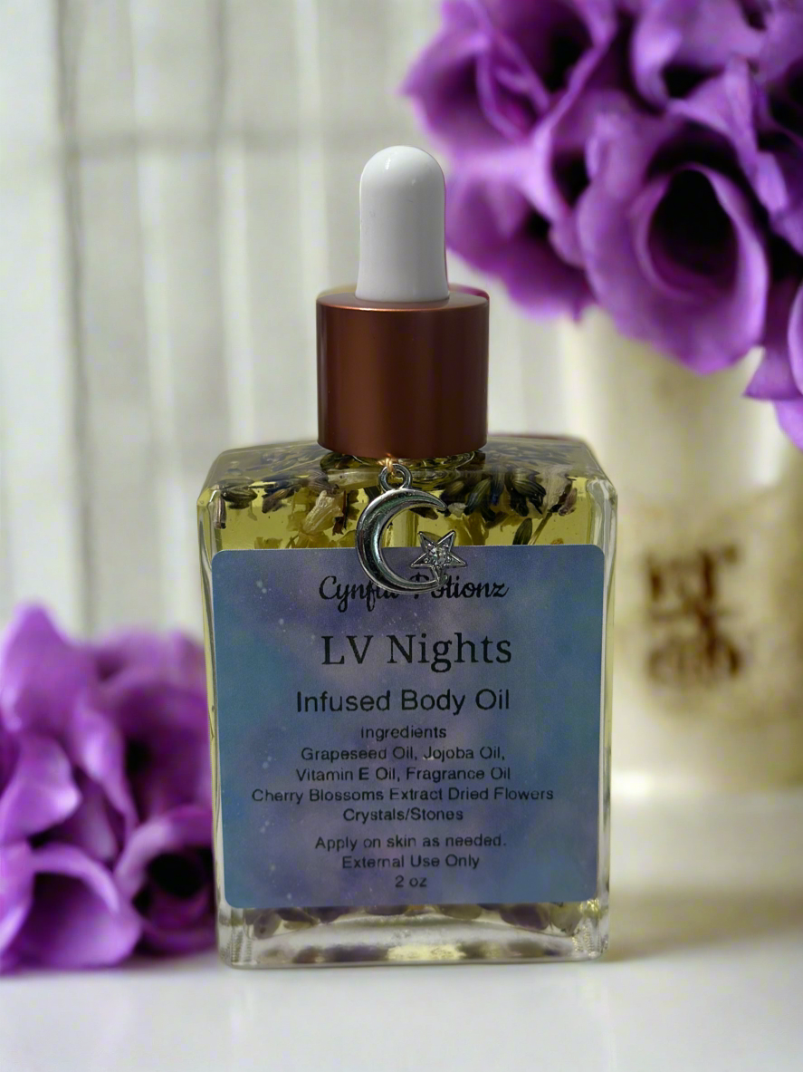 LV Nights Infused Body Oil