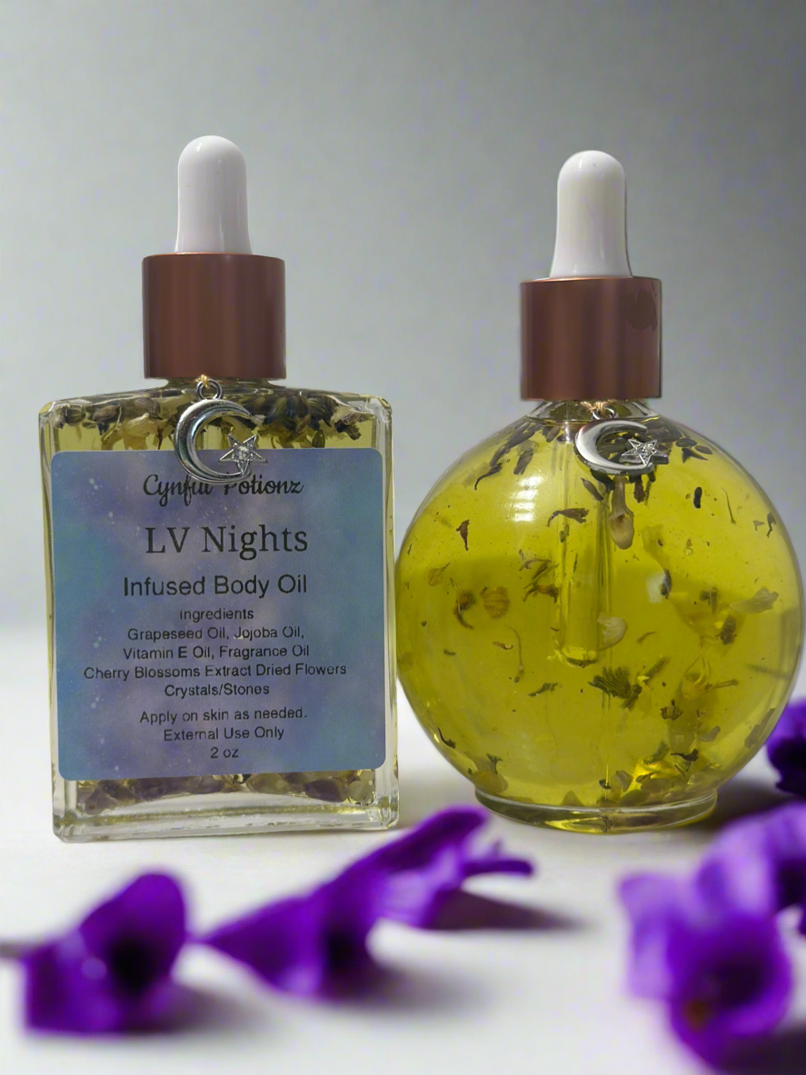 LV Nights Infused Body Oil
