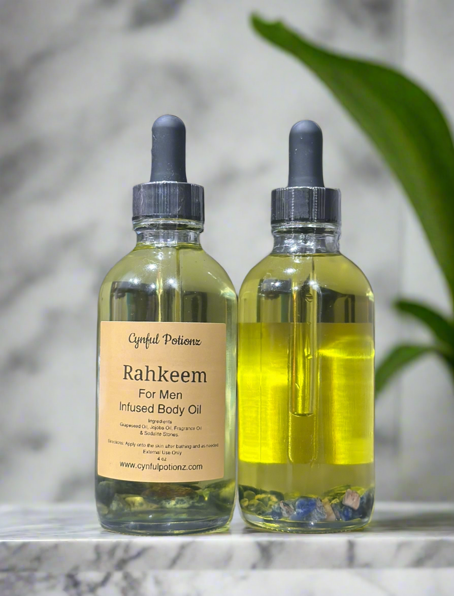Rahkeem for Men Infused Body Oil