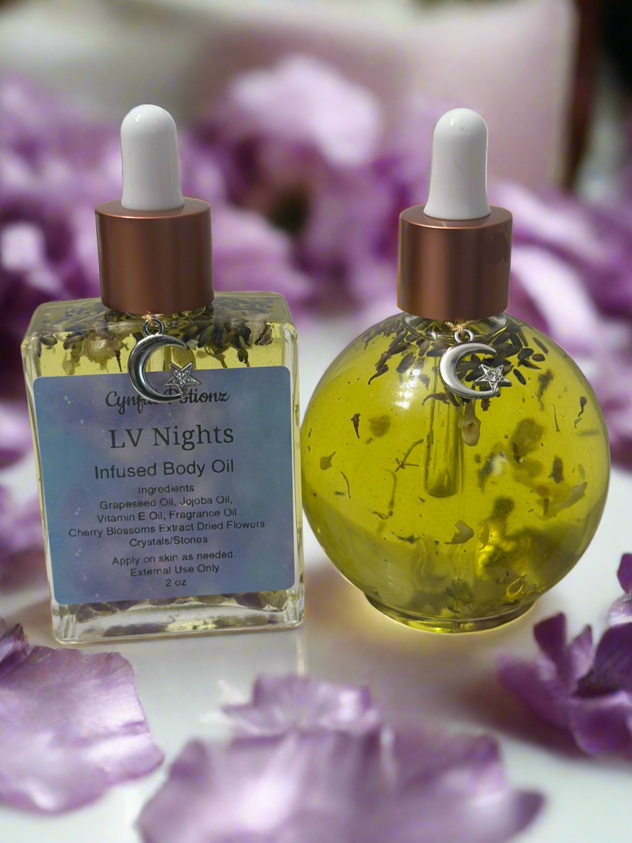 LV Nights Infused Body Oil