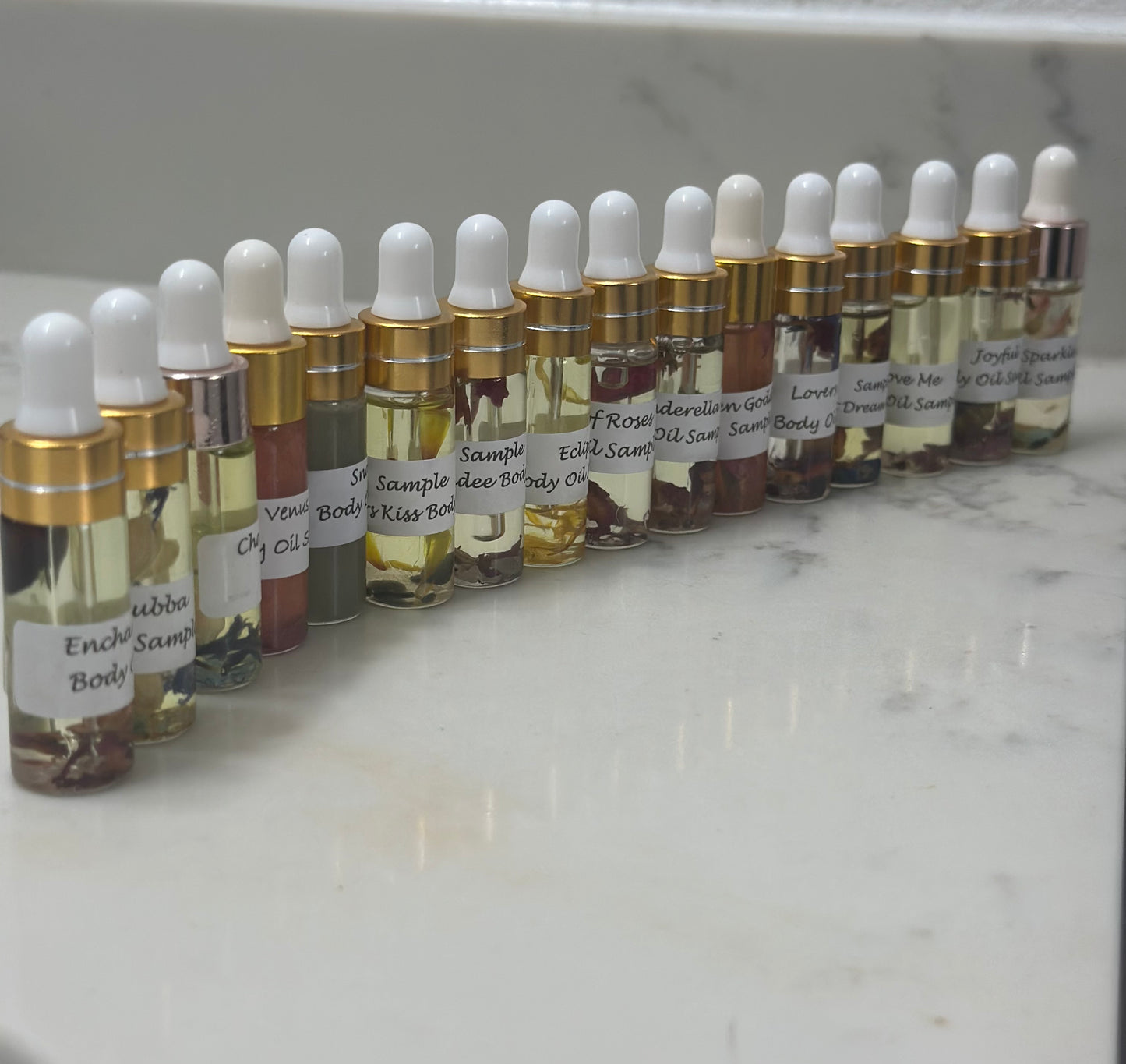 Infused Body Oils Sample