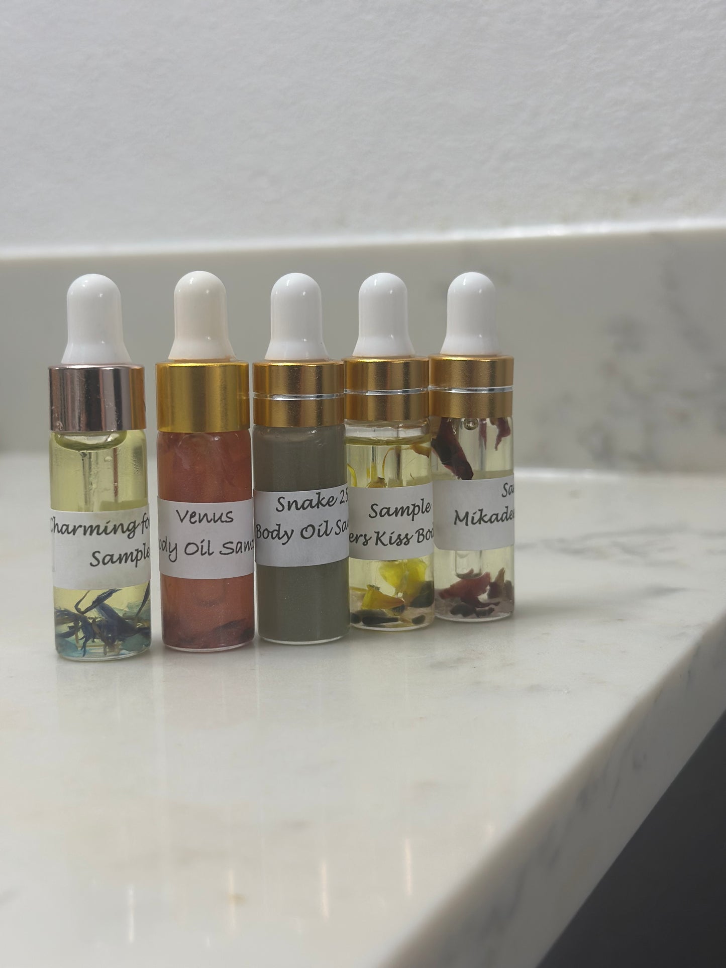 Infused Body Oils Sample