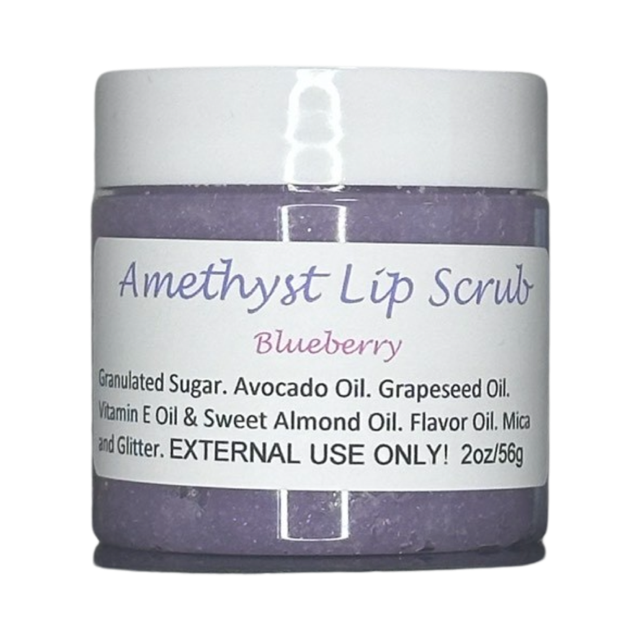 Amethyst Sugar Lip Scrub