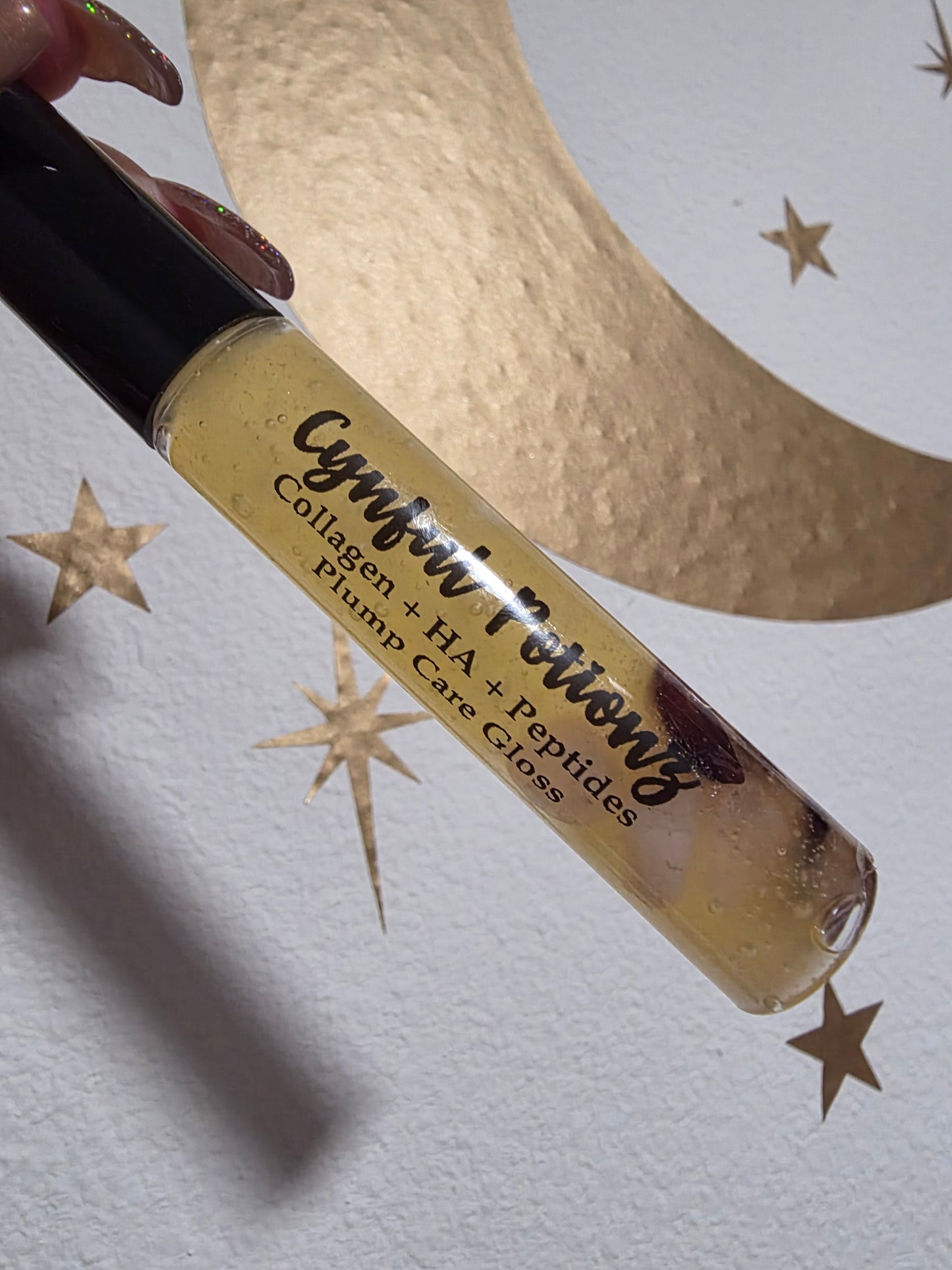 Crystal Infused Lip Gloss (Plump Care)