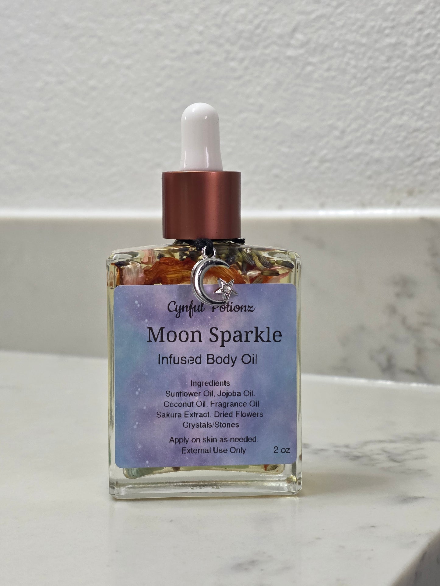 Moon Sparkle Infused Body Oil