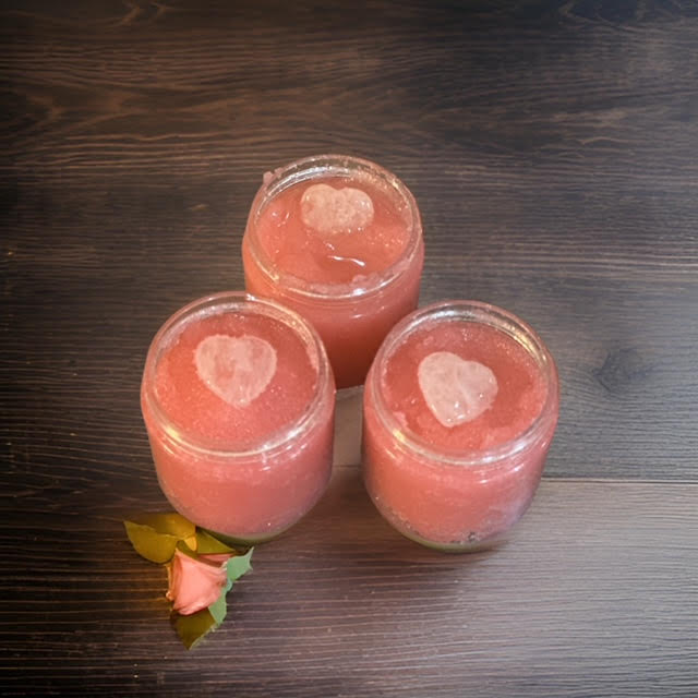 Rose Quartz Sugar Lip Scrub