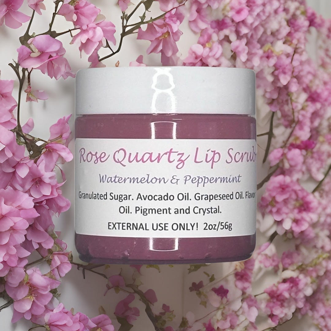 Rose Quartz Sugar Lip Scrub