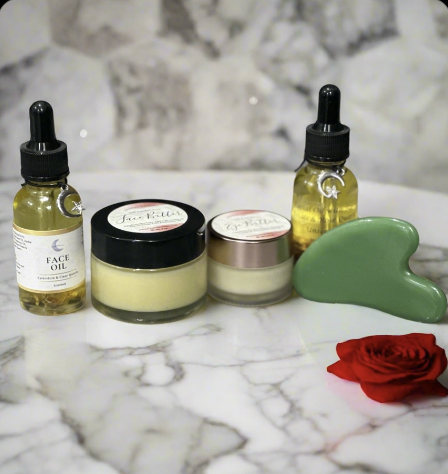 Face Oils, Eye Butter & Gua Sha