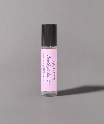 Lip Oil with Amethyst