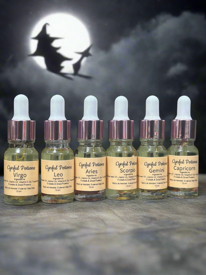 Zodiac Signs Oils