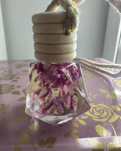 Car Diffuser Infused with Crystals and Flowers (Select scent options)