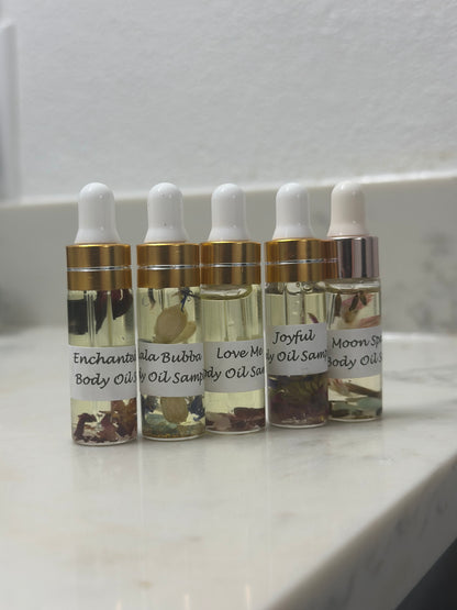 Infused Body Oils Sample