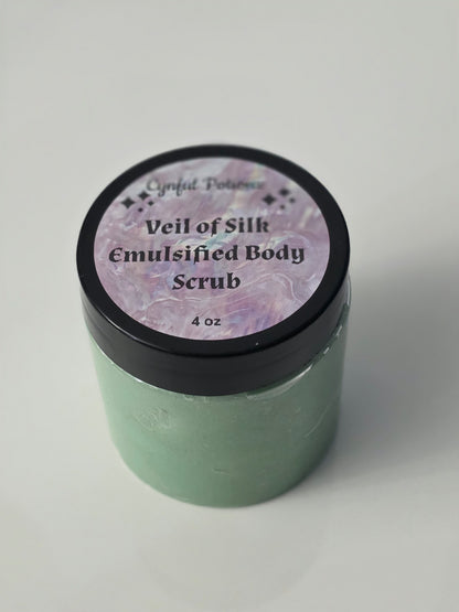 Veil of Silk
Emulsified Body Scrub