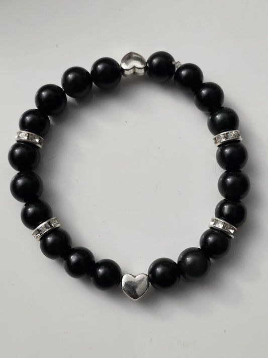 Black Obsidian Bracelet