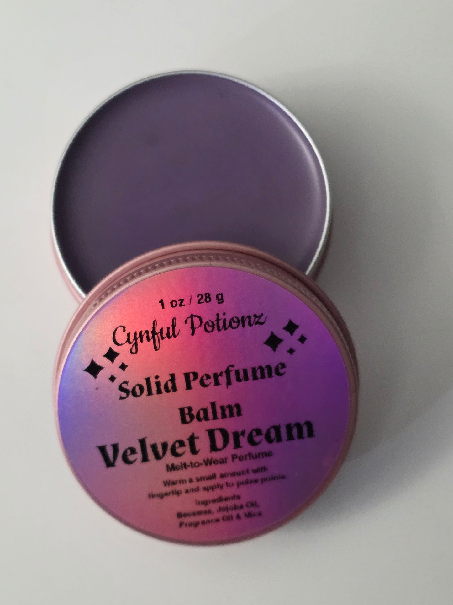 Solid Perfume Balm