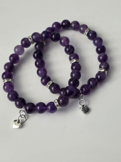 Serenity - Amethyst Bracelet