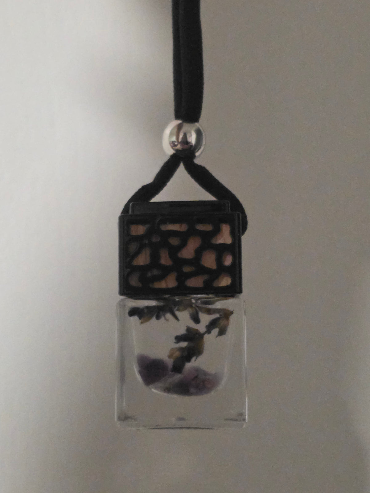 Square Car Diffuser Infused with Crystals and Flowers