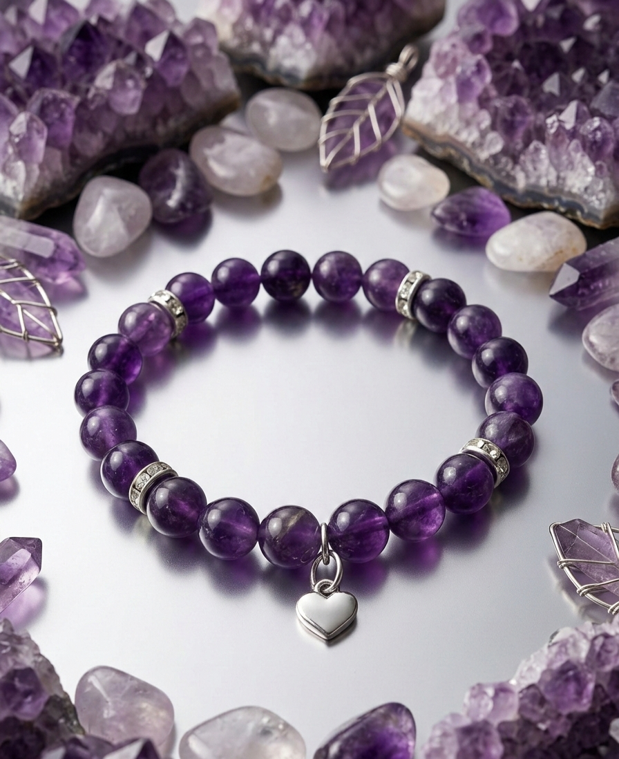 Serenity - Amethyst Bracelet