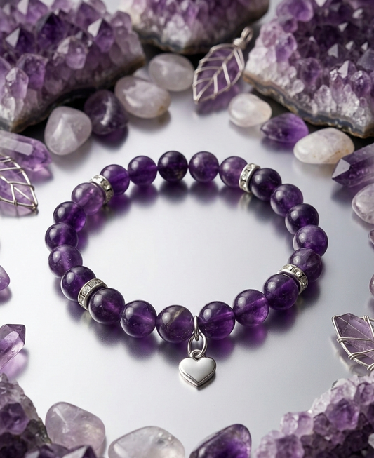 Serenity - Amethyst Bracelet