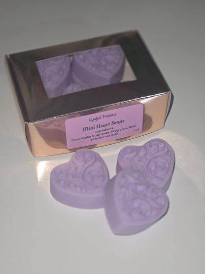 Mini Heart Shaped Soaps