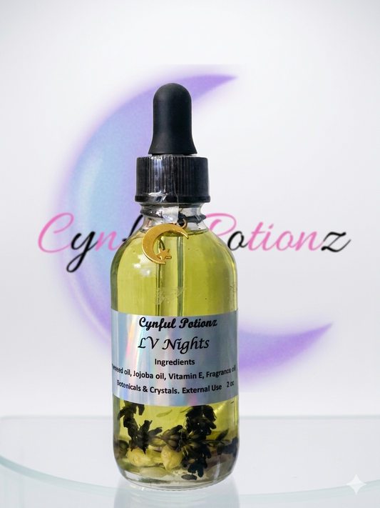 LV Nights Infused Body Oil