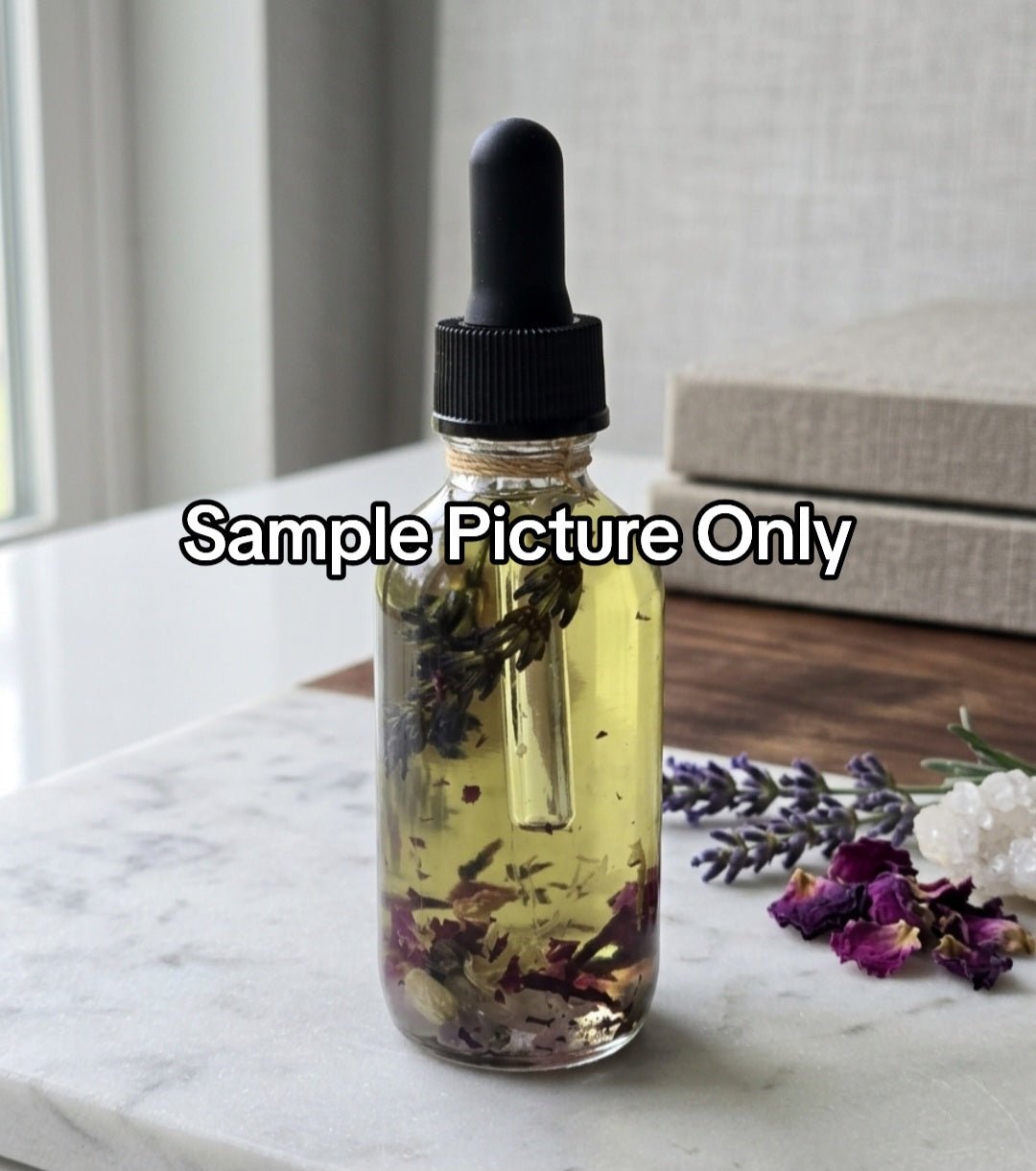 Just for you Infused Body Oil Custom