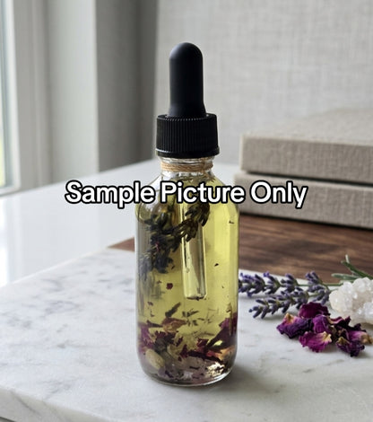 Just for you Infused Body Oil Custom