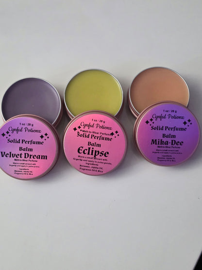 Solid Perfume Balm