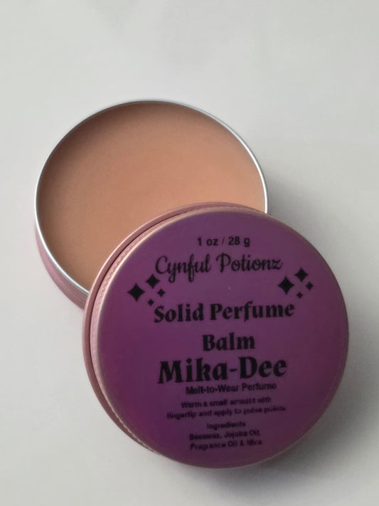 Solid Perfume Balm